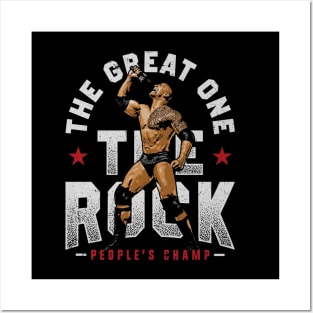 The Rock The Great One Posters and Art